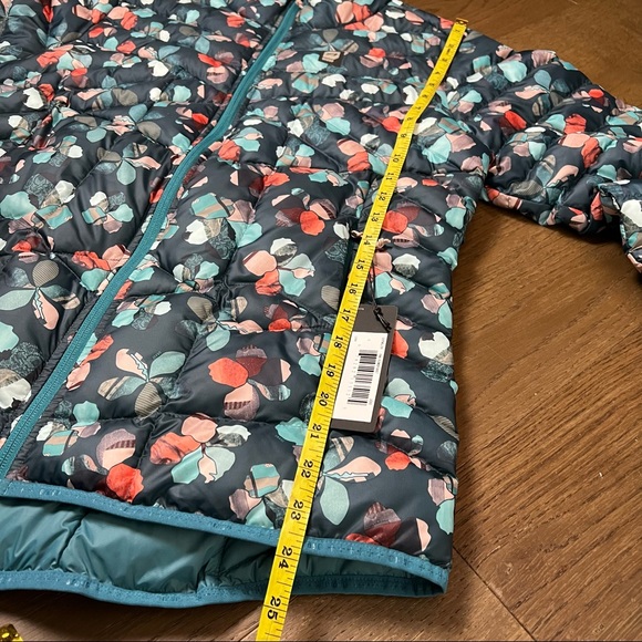 Orage Womens Link Down Jacket Floral Quilted Sz L - Picture 10 of 12